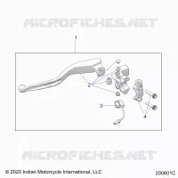 CONTROLS, CLUTCH LEVER ASM.