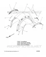 BODYWORK - REAR FENDER