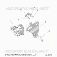 BRAKES, REAR CALIPER