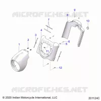 HEADLIGHT HOUSING