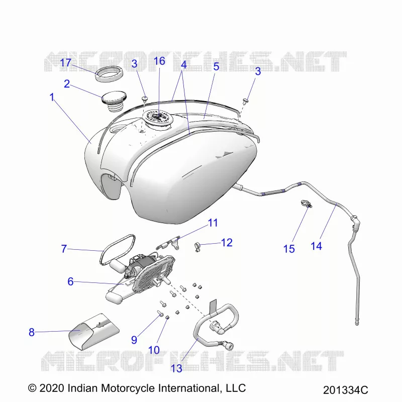 FUEL SYSTEM, FUEL TANK ASM.
