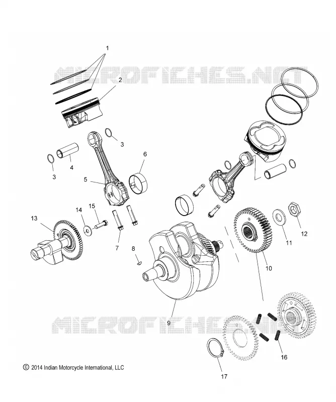 PISTON   CRANKSHAFT