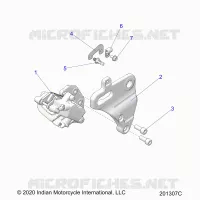 BRAKES, REAR CALIPER