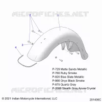 BODYWORK - FRONT FENDER