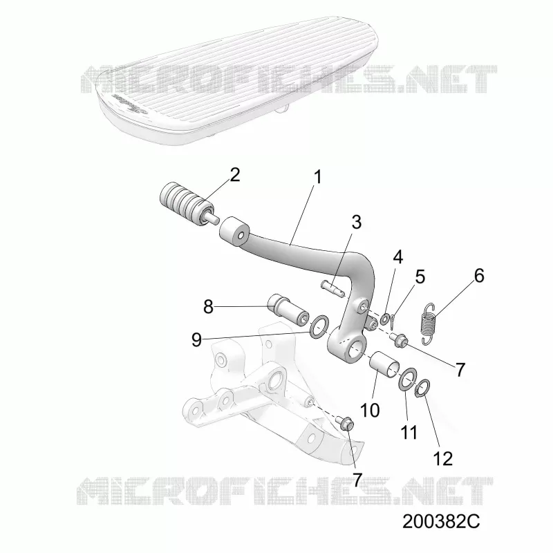 BRAKES, BRAKE PEDAL