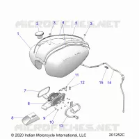 FUEL SYSTEM, FUEL TANK ASM.