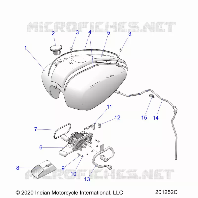 FUEL SYSTEM, FUEL TANK ASM.