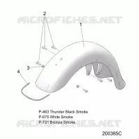 BODYWORK - FRONT FENDER