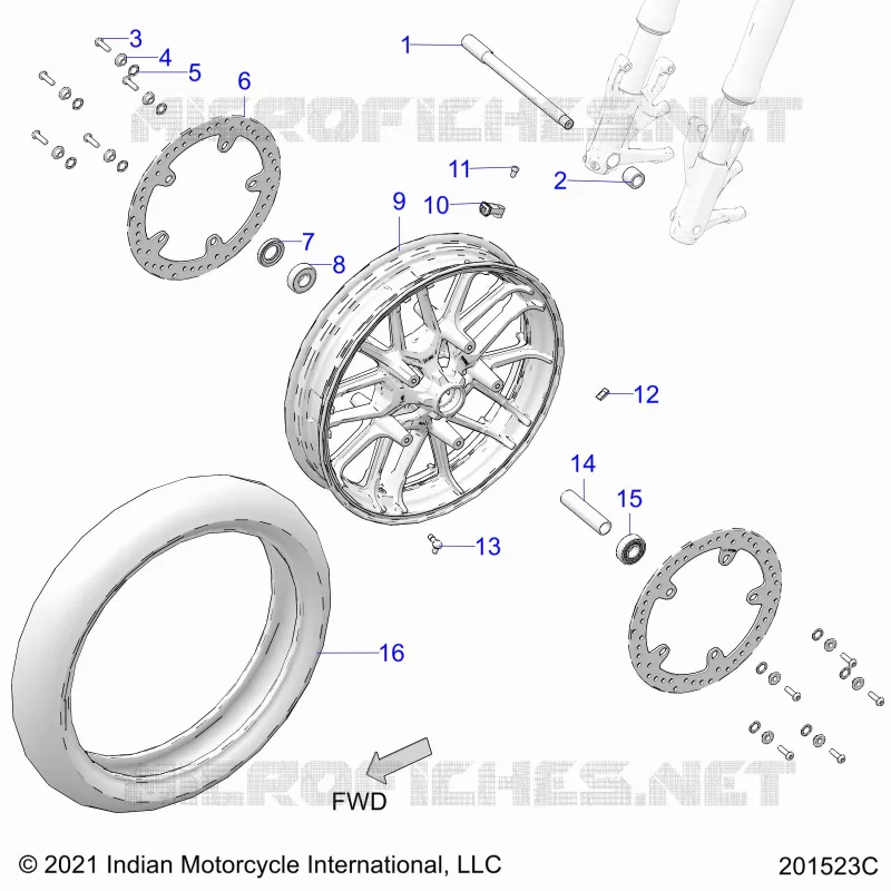 FRONT WHEEL