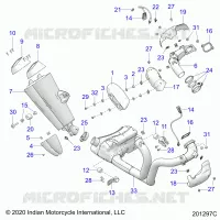 EXHAUST ASM (FTR 1200)