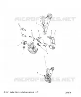 BRAKES, REAR CALIPER ASM., W/ABS
