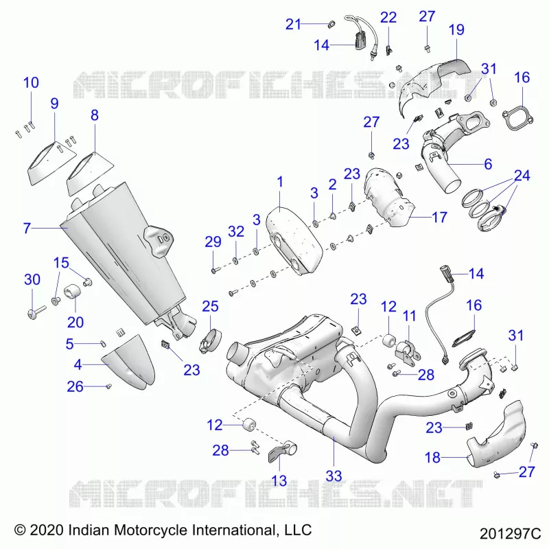 EXHAUST ASM