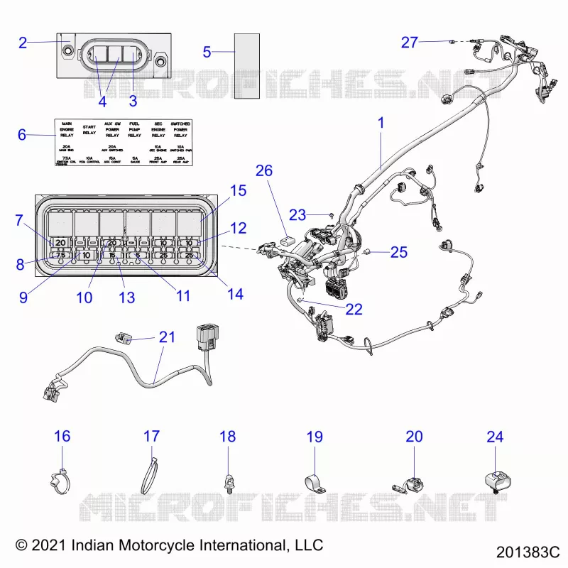 ELECTRICAL, WIRE HARNESS