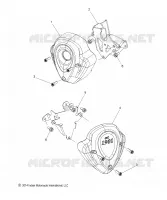 SIDE COVERS, IGN./THERMOSTAT (SOME MODELS)