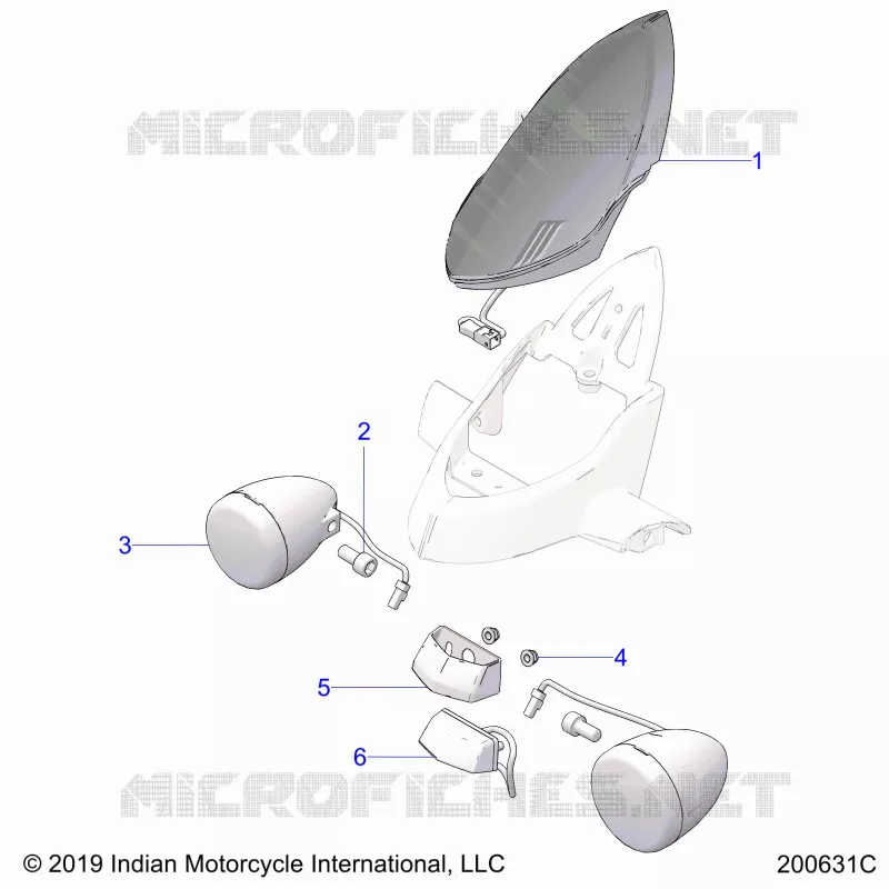 ELECTRICAL, TURN SIGNAL, REAR AND TAILLIGHT