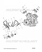 CAM CHAIN AND SPROCKETS