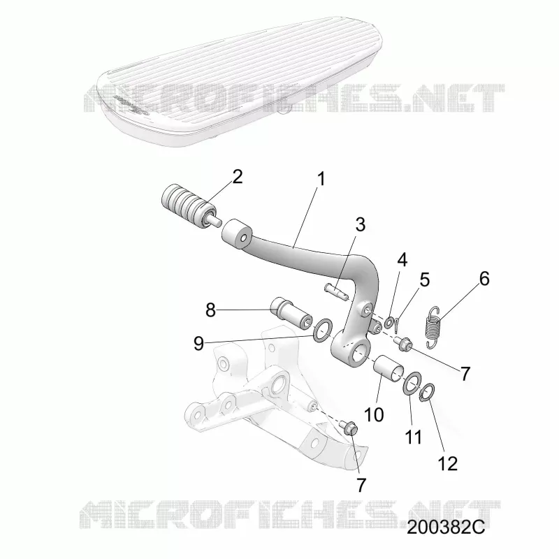 BRAKES, BRAKE PEDAL