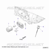 OIL FILTER/ADAPTER, AND DIPSTICK