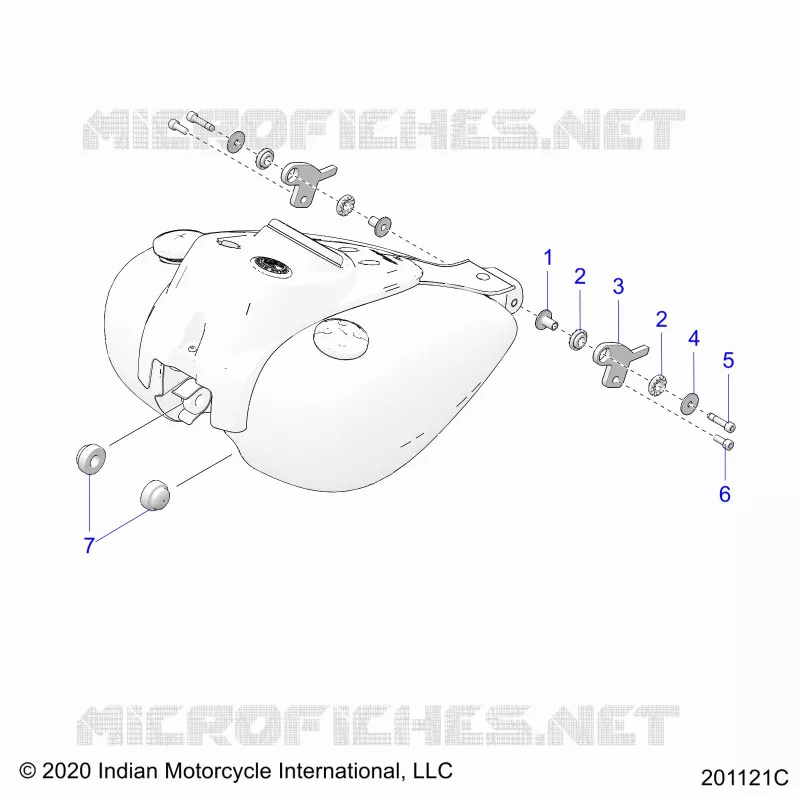 FUEL SYSTEM, FUEL TANK MOUNTING