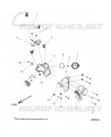 FUEL SYSTEM, FUEL CLAM SHELL/THROTTLE BODY