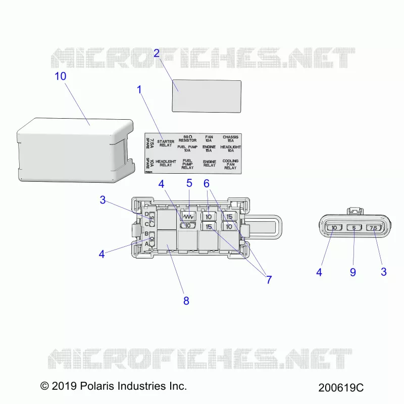 ELECTRICAL, FUSE BLOCK