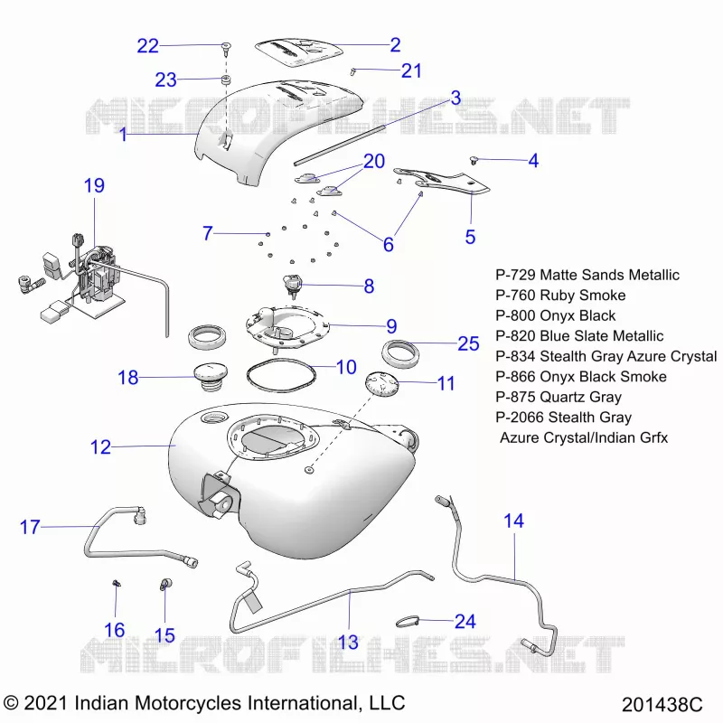 FUEL SYSTEM, FUEL TANK ASM.