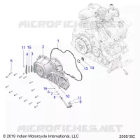 ENGINE, PRIMARY & CLUTCH COVER