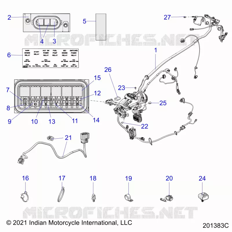ELECTRICAL, WIRE HARNESS
