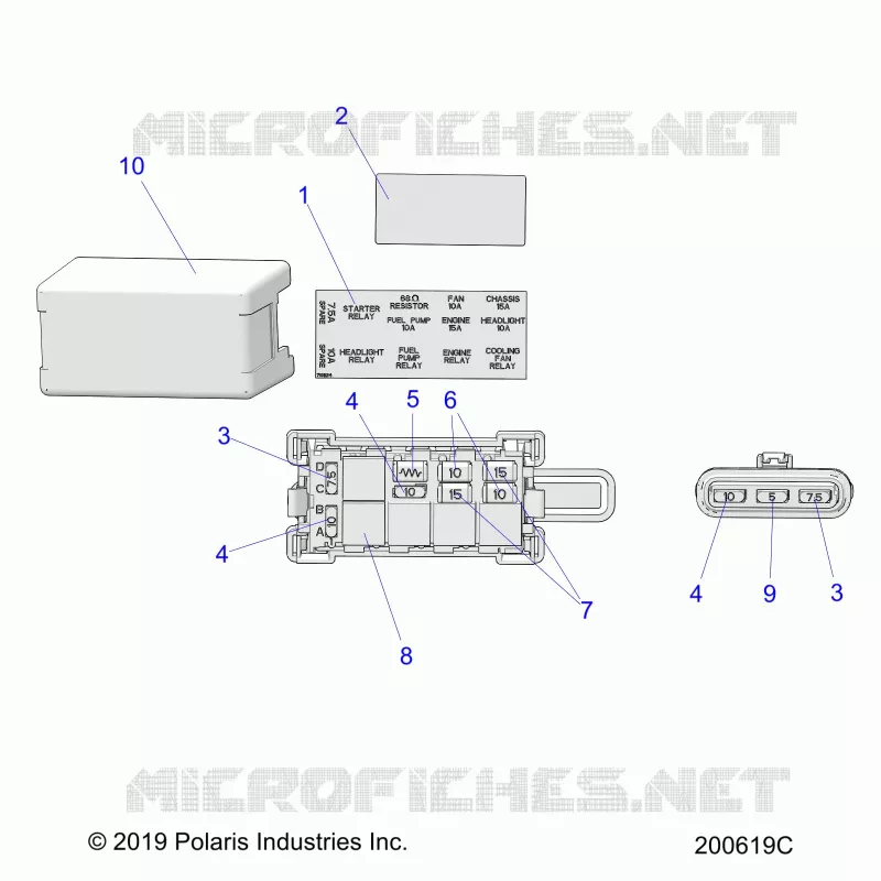 ELECTRICAL, FUSE BLOCK