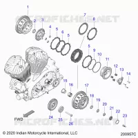 DRIVE TRAIN, CLUTCH AND PRIMARY DRIVE