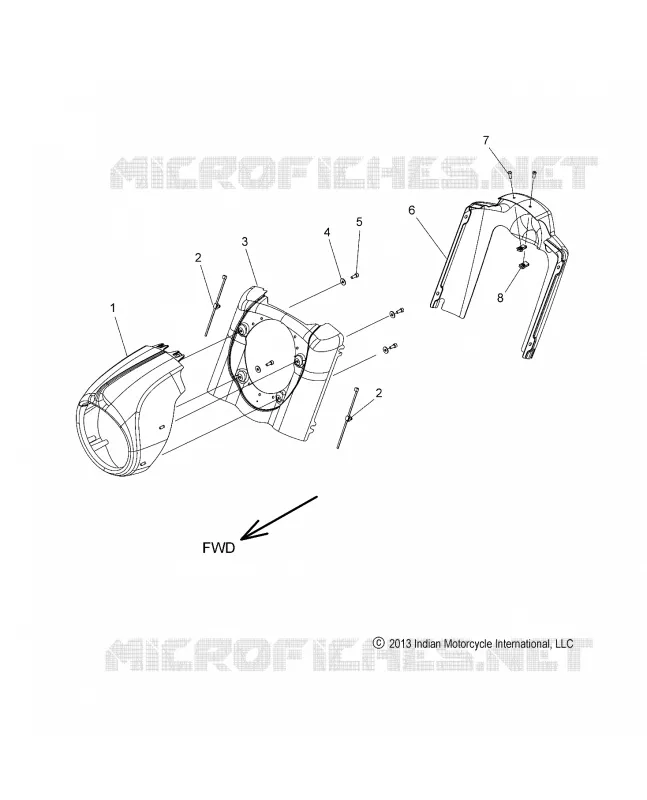 HEADLIGHT HOUSING