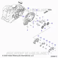 ENGINE, CAM SHAFTS AND GEARS
