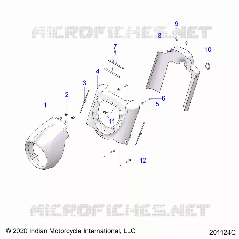 HEADLIGHT HOUSING