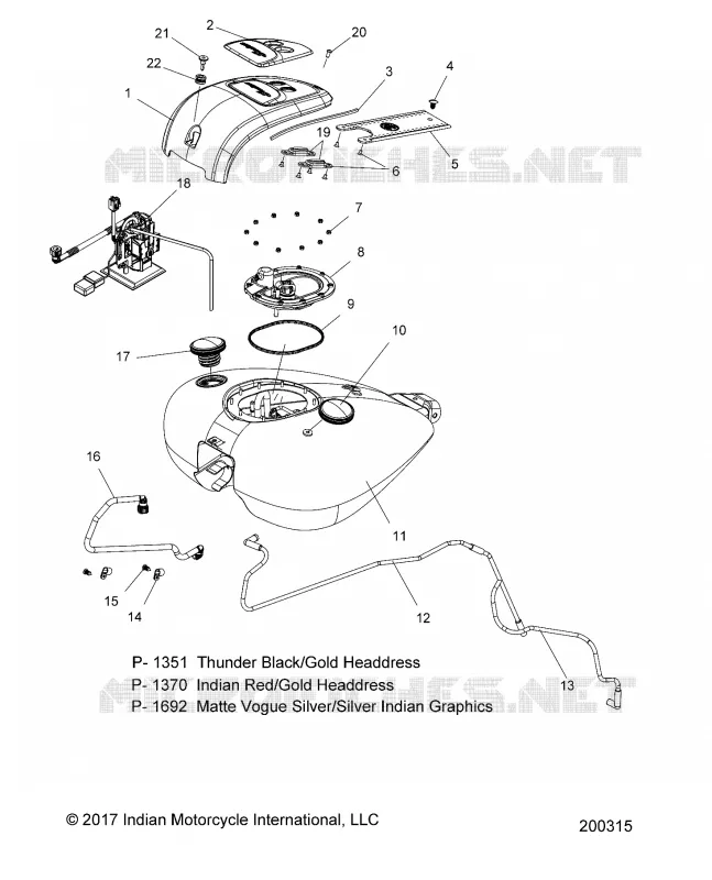 FUEL SYSTEM, FUEL TANK ASM.