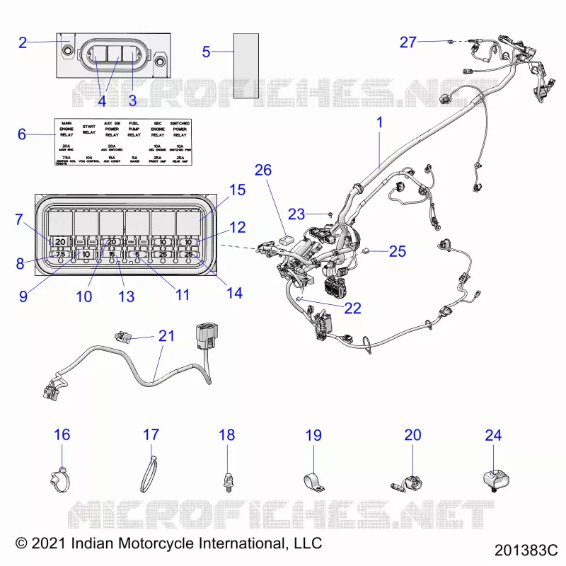 ELECTRICAL, WIRE HARNESS