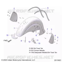 BODYWORK - FRONT FENDER