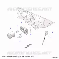 OIL FILTER/ADAPTOR, AND DIPSTICK