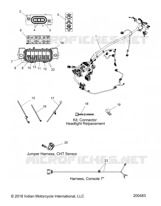 ELECTRICAL, WIRE HARNESS