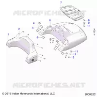 TRUNK LID AND BACKREST ASM.