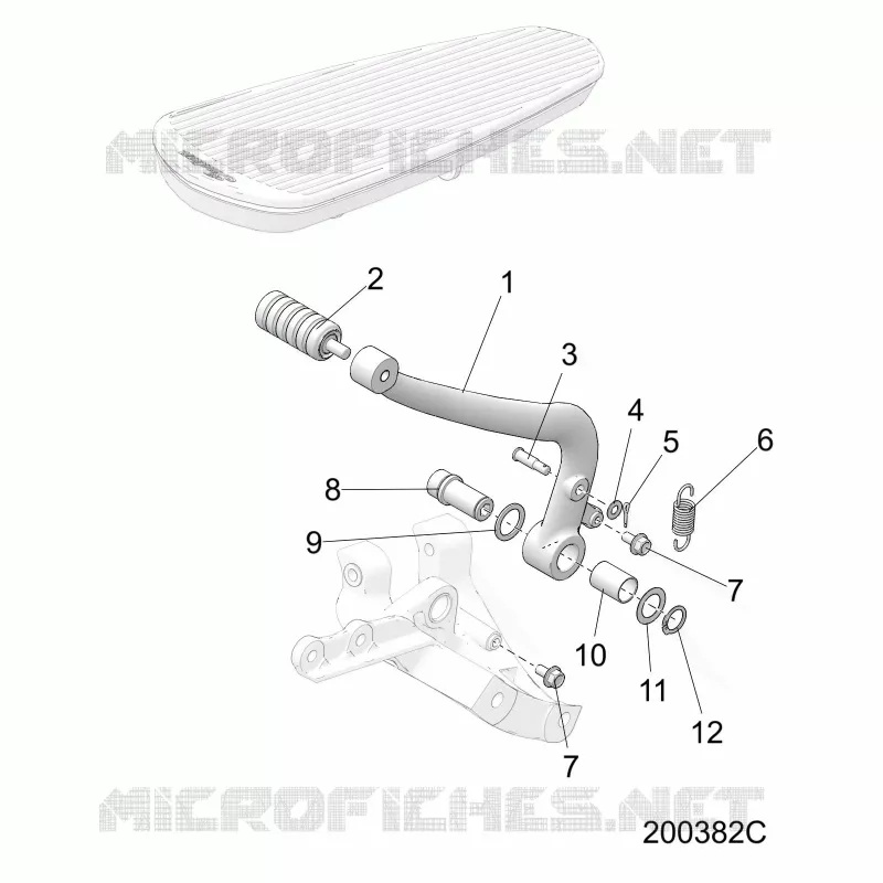 BRAKES, BRAKE PEDAL